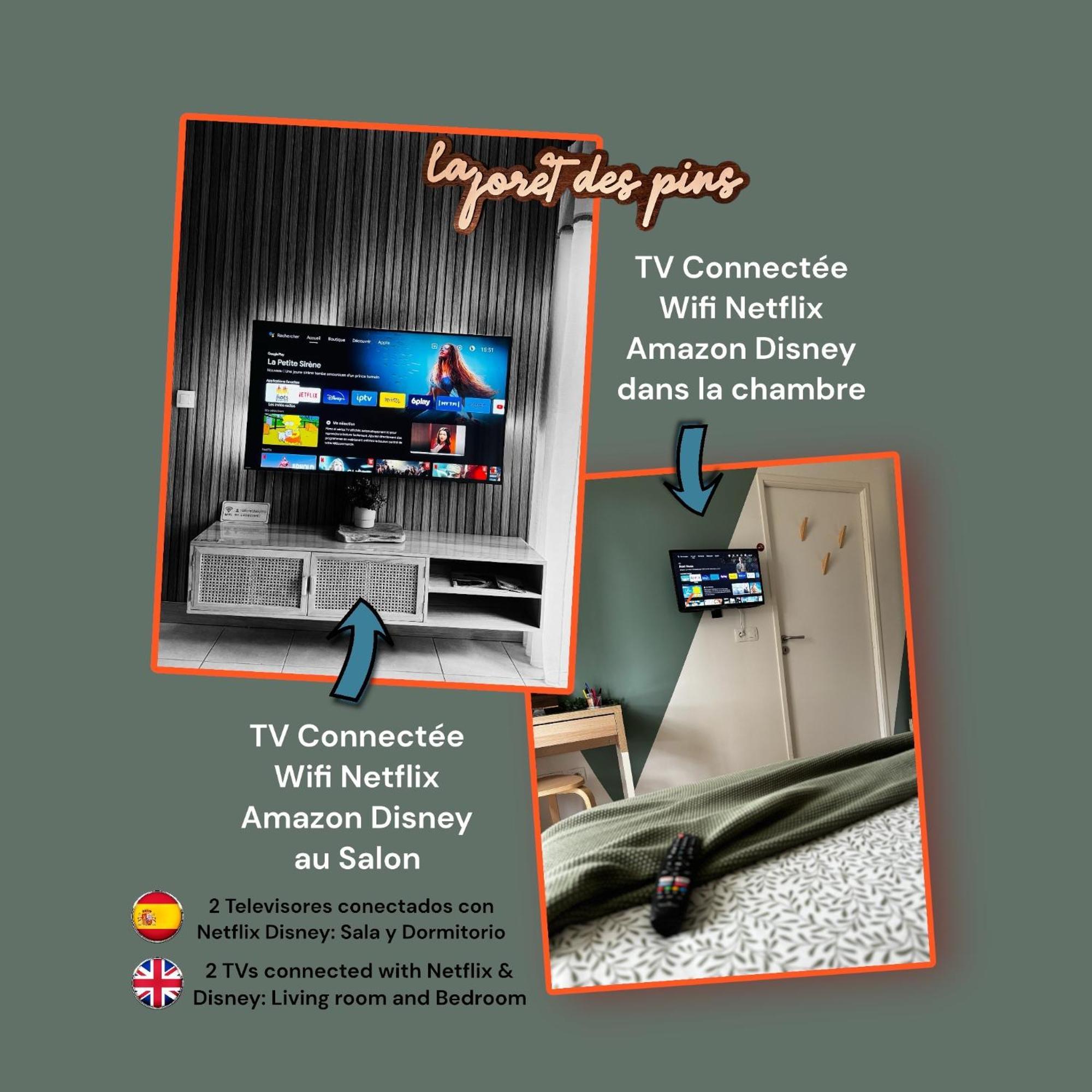 La Foret Des Pins - Free Check-In - Wifi - Parking Prive - Netflix - Draps & Serviettes Inclus Labenne Exterior photo
