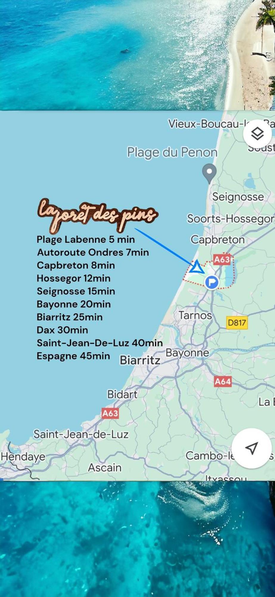 La Foret Des Pins - Free Check-In - Wifi - Parking Prive - Netflix - Draps & Serviettes Inclus Labenne Exterior photo